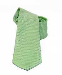                    NM slim szövött nyakkendő - Zöld pöttyös Nyakkendők esküvőre